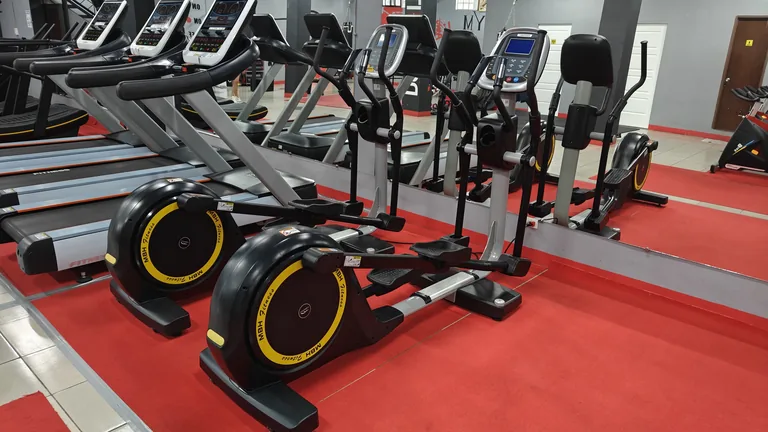 Elliptical trainers at TM Fitness Hub in Valencia, Negros Oriental