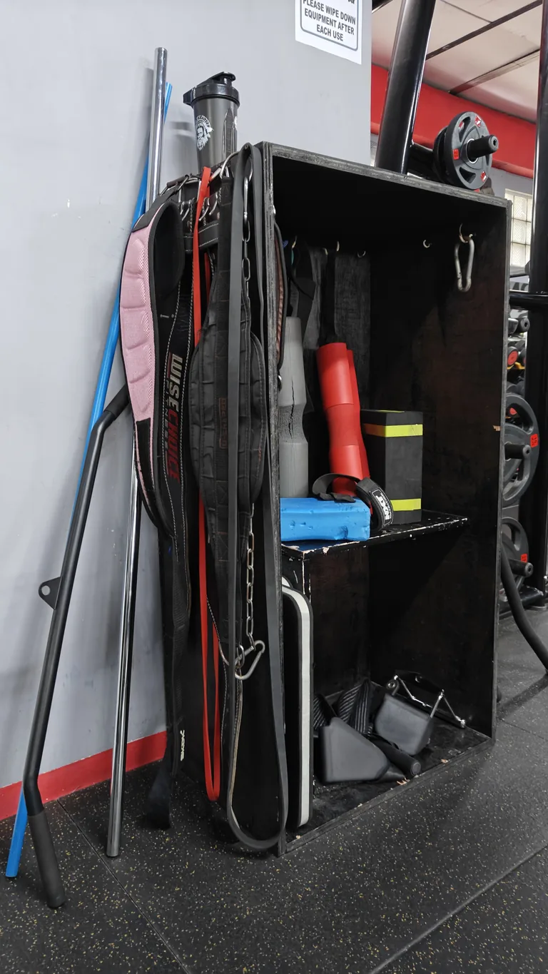 Mobility and resistance accessories at TM Fitness Hub in Valencia, Negros Oriental