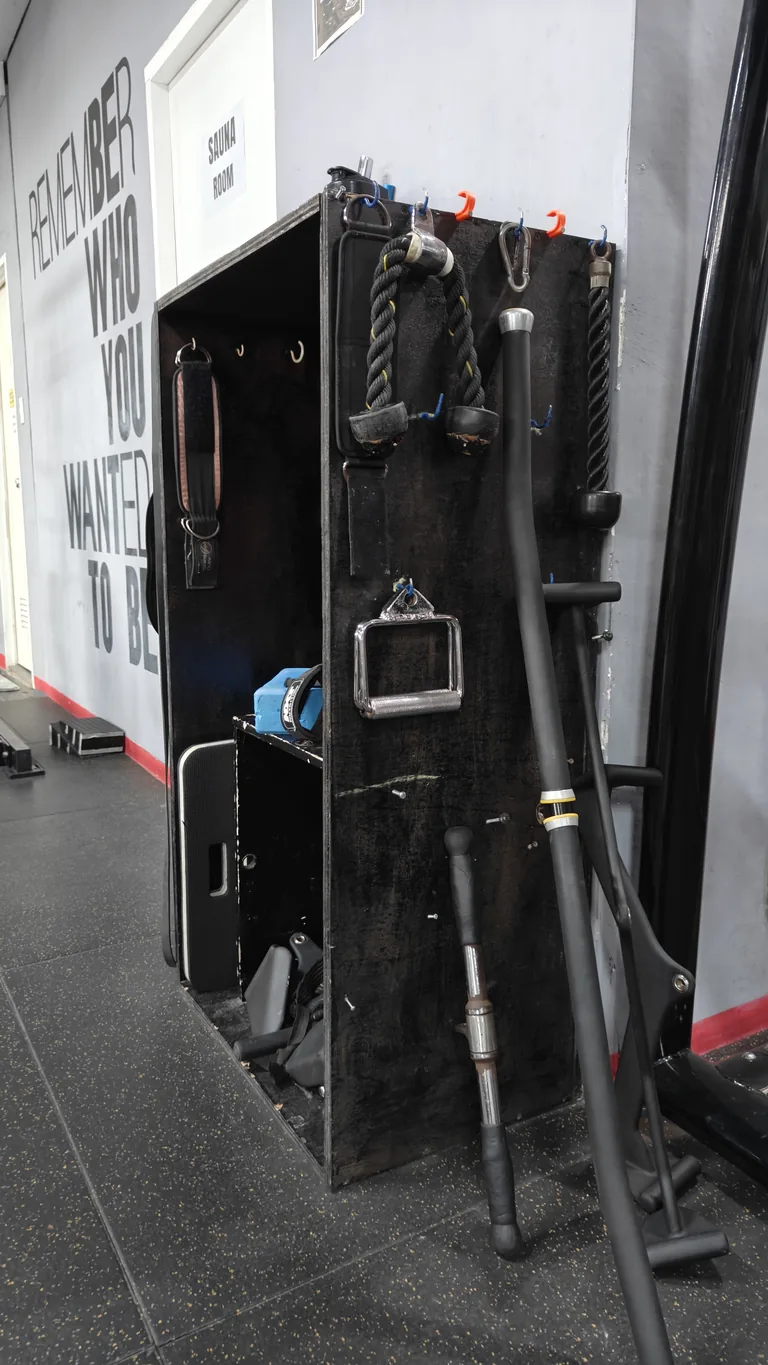 Cable attachments and accessories at TM Fitness Hub in Valencia, Negros Oriental