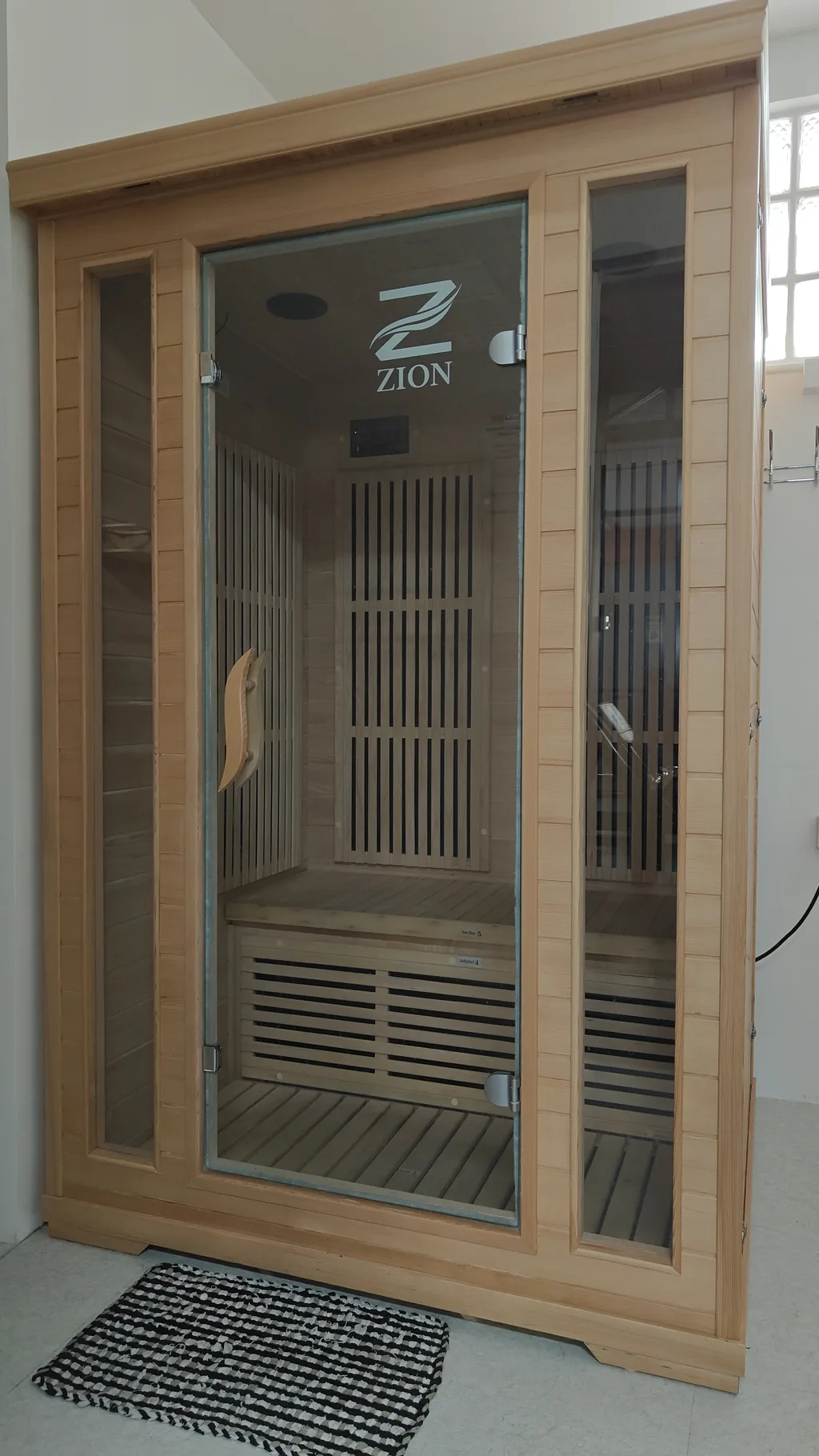 Zion Carbon infrared sauna at TM Fitness Hub in Valencia, Negros Oriental